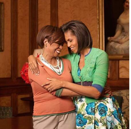 Michelle Obama et sa maman Marian Robinson