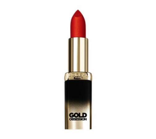 Rouge Gold Obsession à -30% chez l'Oréal Paris 