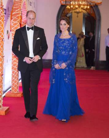 Kate & William lors du Gala Bollywood Charity, au Taj Mahal Palace - ABACA