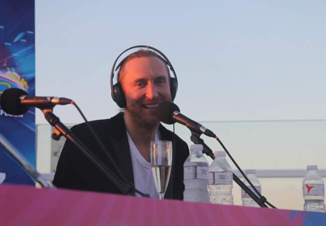 David Guetta en direct des studios Fun Radio à Ibiza