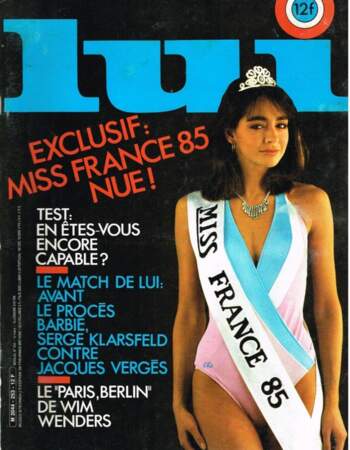 Il y a 30 ans, la Miss France Isabelle Chaudieu en faisait déjà voir de belles à la dame au chapeau.