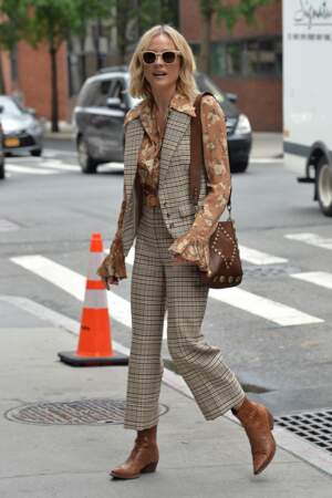 Diane Kruger dans les rues de New York le 18 juillet 2019