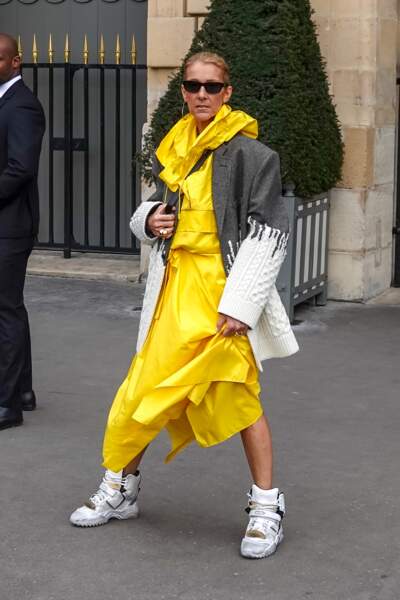 Céline Dion : à 50 ans elle assume les baskets griffés comme Brigitte Macron 