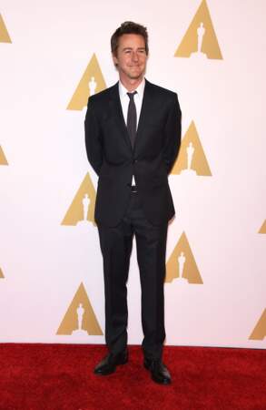 Edward Nortan aux Oscars en 2015
