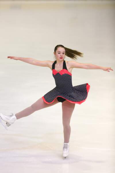 Alexandra de Hanovre au Festival Olympique de la Jeunesse Européenne à Dornbirn le 26 janvier 2015
