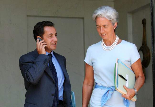 Nicolas Sarkozy et Christine Lagarde