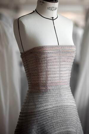 Jennifer lawrence portait cette robe Dior Haute Couture de la collection automne/hiver 2017/2018