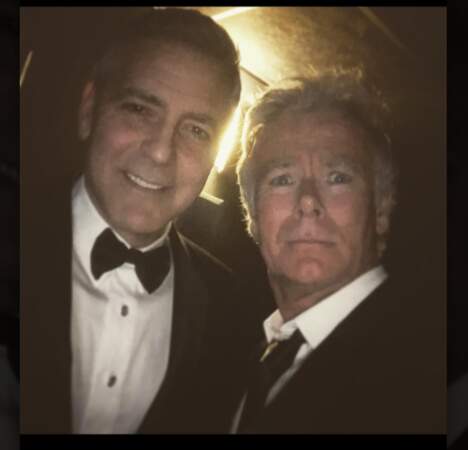 George Clooney et Franck Dubosc