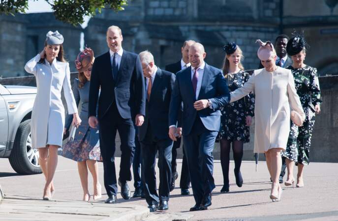 Le prince William et Kate sont arrivés avec plusieurs autres membres de la famille royale