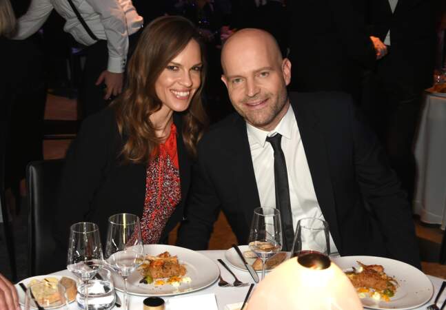 Marc Foster et Hillary Swank au dîner "Come Fly With Us" d'IWC