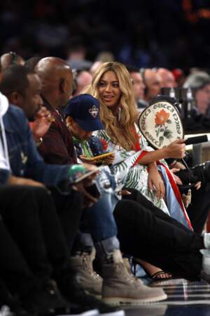 Première apparition de Beyoncé depuis sa très commentée performance aux Grammys 
