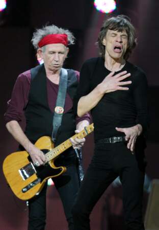 Keith Richards et Mick Jagger