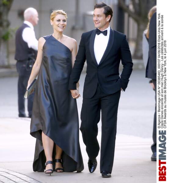 Claire Danes enceinte et son mari Hugh Dancy