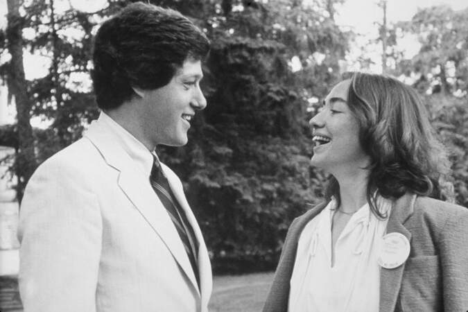 Hillary Rodham et Bill Clinton, au début de leur relation (1971)