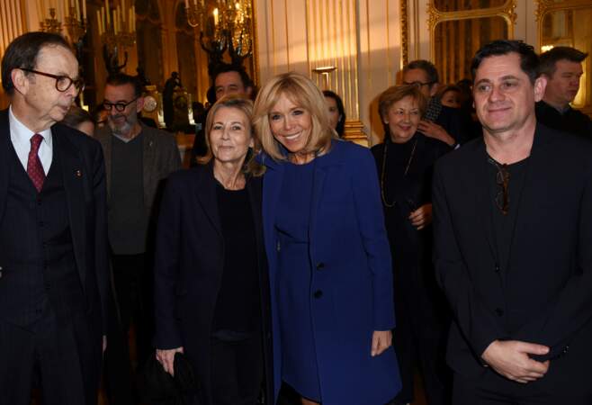 Brigitte Macron, Claire Chazal et Olivier Py, directeur du festival d'Avignon