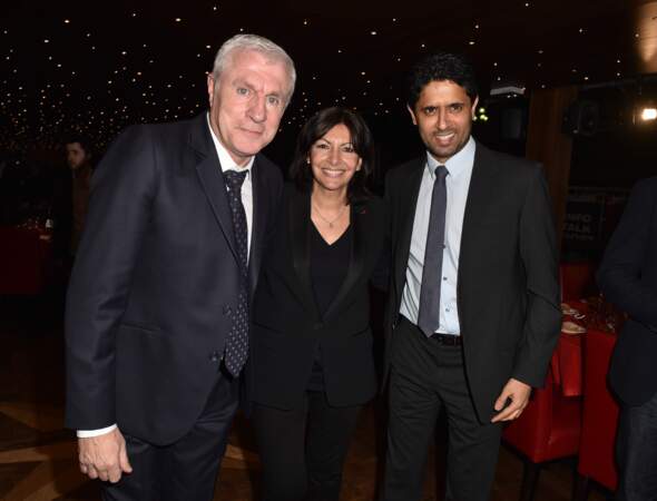 Qui demander de plus? La maire de Paris Anne Hidalgo et le président du PSG Nasser Al Khelaifi sur la même photo!