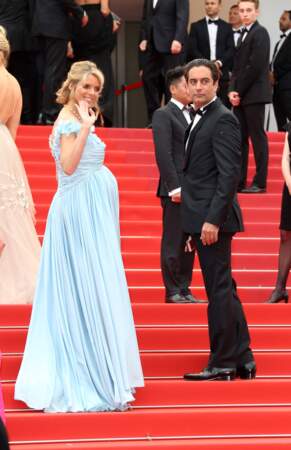Sylvie Tellier épanouie à Cannes avec son mari pour le film Plaire, Aimer et courir vite