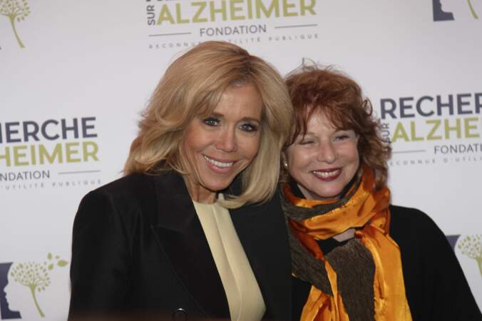 Brigitte Macron à Paris le 18 mars 2019, au concert pour la recherche sur Alzheimer