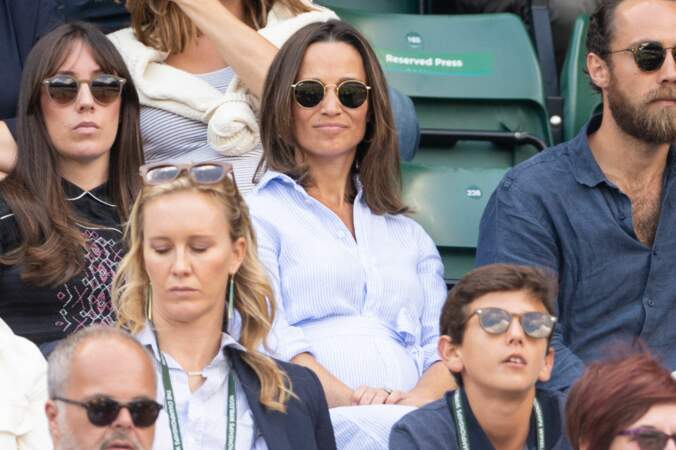 Pippa Middleton fan de tennis