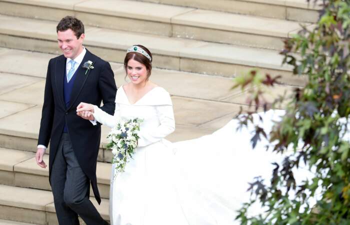2018 fut une année à mariage chez les Windsor. La rousse Eugénie a elle aussi épousé prince charmant