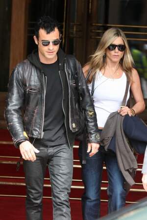 Jennifer Aniston et Justin Theroux apprécient le luxe parisien hébergés au Ritz