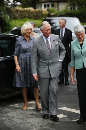 Queens 90th Birthday - Royals Visit Street Party - Gloucestershire