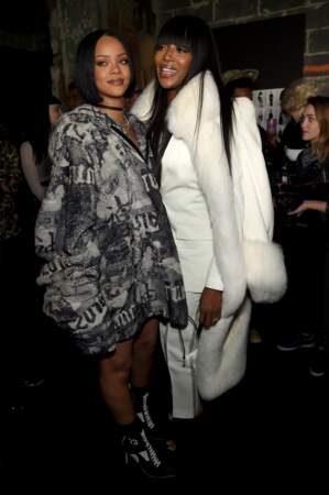 Rihanna et Naomi Campbell