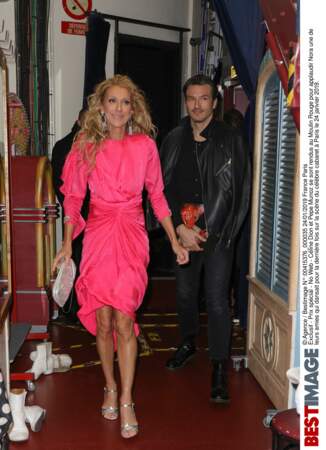 Céline Dion et Pepe Munoz au Moulin Rouge le 24 janvier 2019