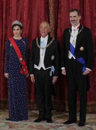 Le roi Felipe VI et la reine Letizia d'Espagne