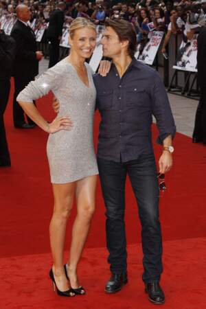 Tom Cruise et Cameron Diaz pour Night and Day en 2010