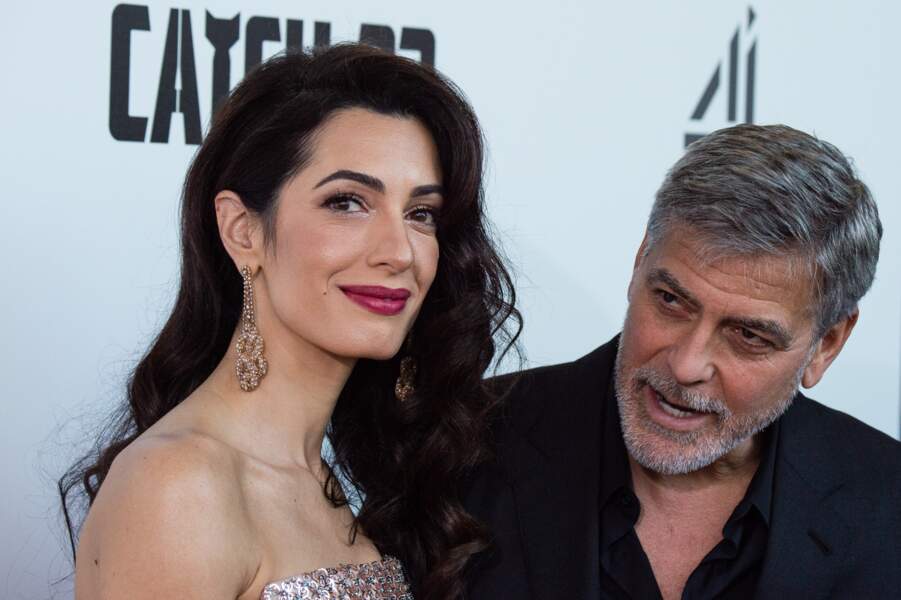 Amal Clooney avec la maquilleuse Charlotte Tilbury, l'amie de Meghan Markle
