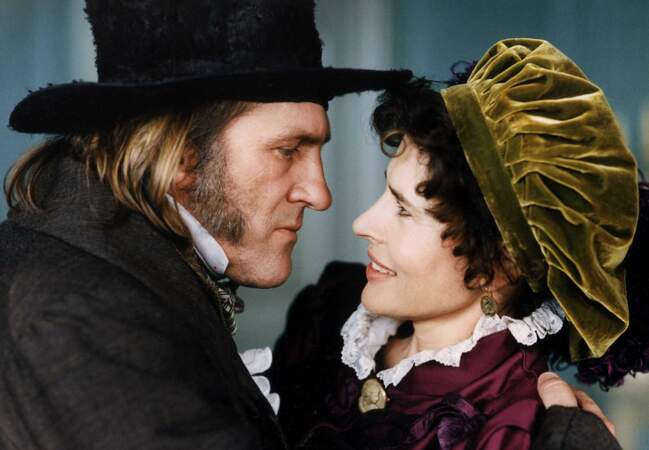 Gérard Depardieu et Fanny Ardant dans Le colonel Chabert en 1994