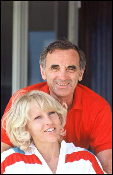 Charles Aznavour et sa femme Ulla (1982)
