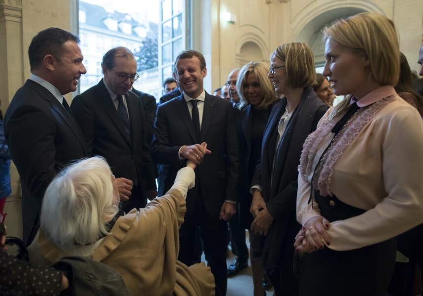 Emmanuel Macron et son épouse Brigitte visitent le musée Picasso pour l'exposition Picasso 1932 : année érotique 