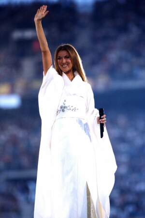Sublime en kimono blanc sur la scène du Stade de France, en 1998