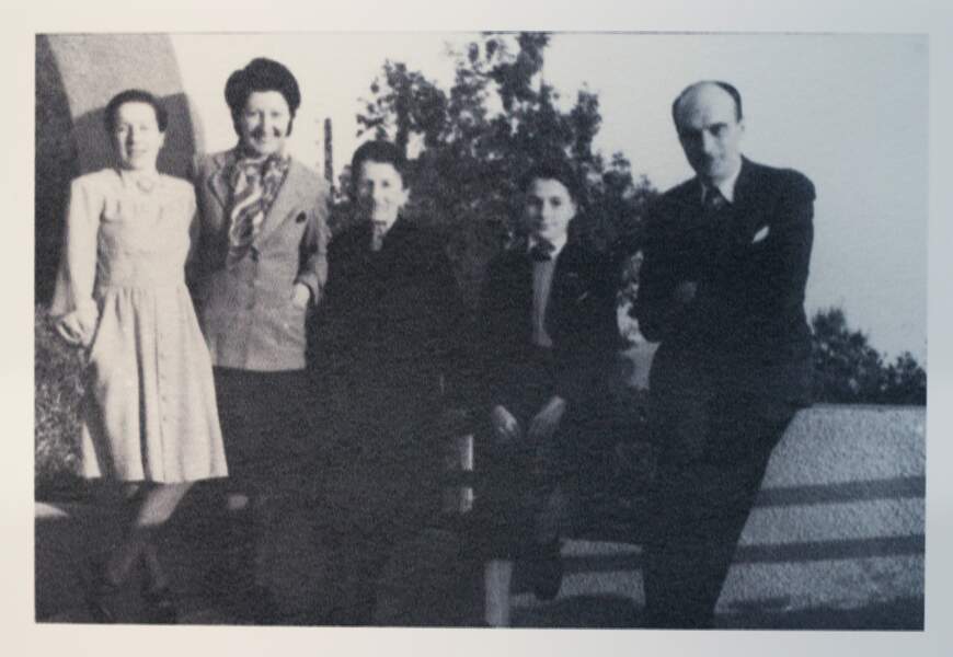 Jacques Chirac et ses parents pendant la Seconde Guerre mondiale