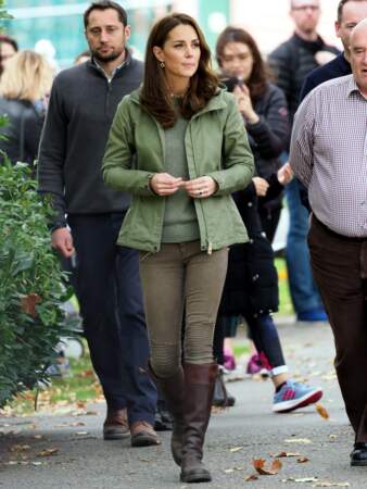 Kate Middleton ultra naturelle pour son retour de congé maternité