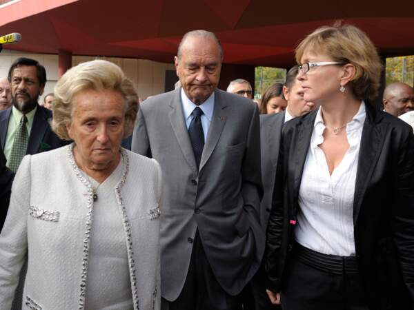 Avec la Première dame au Prix 2010 de la Fondation Chirac