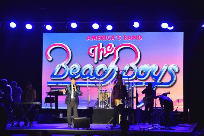The Beach Boys en concert à la soirée Fight Aids à Monaco, le 13 juillet 2019.