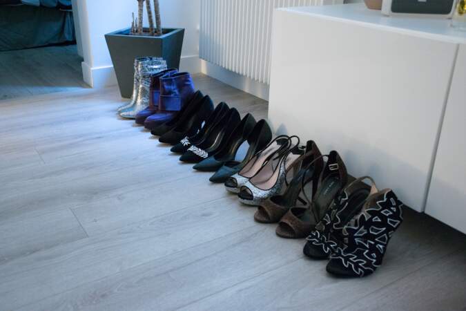 Virginie Carrozza collectionne les chaussures à talons et ne porte jamais de plat