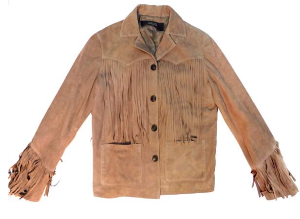 Western, veste à franges en cuir Garçons Infidèles, 1 200 € (garconsinfideles.com)