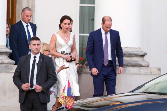 Kate Middleton et le Prince William le 18 juillet 2017 à Varsovie en Pologne