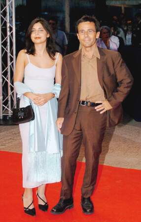 David et Ingrid Pujadas assistent au Festival de Deauville en septembre 2004