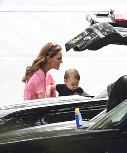 Kate Middleton, mère attentive de son petit dernier Louis