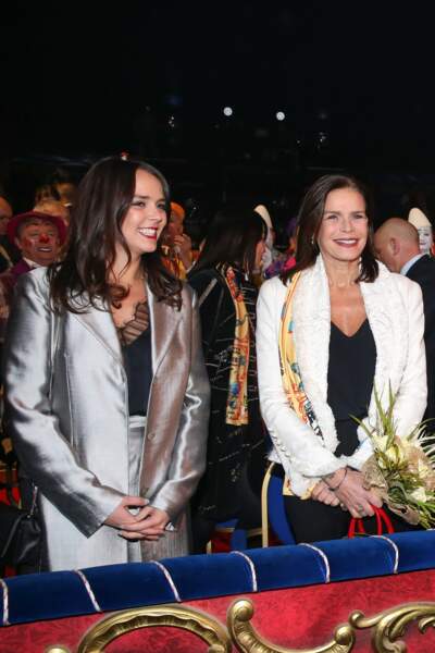 Pauline Ducruet et sa mère la princesse Stéphanie de Monaco très chic toutes les deux
