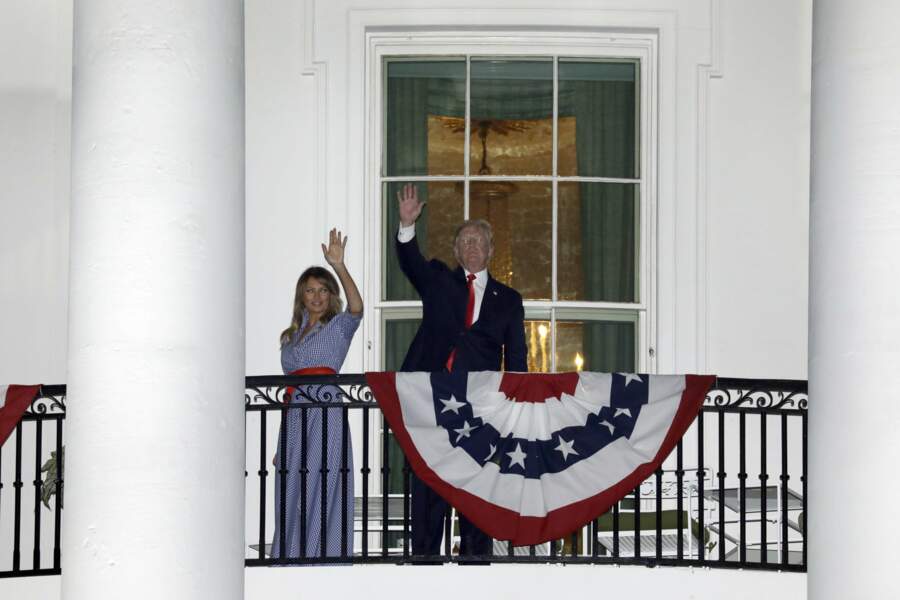 Le président Trump et son épouse Melania ont organisé un pique-nique 