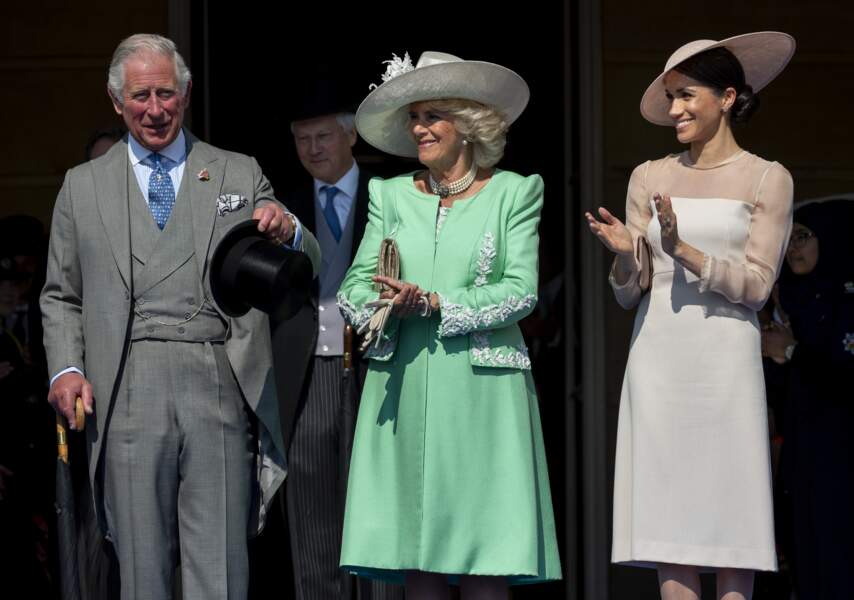 Camilla Parker Bowles et Meghan Markle applaudissent le discours du prince Harry