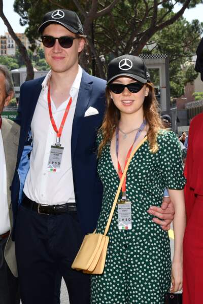 La princesse Alexandra de Hanovre et son compagnon Ben-Sylvester Strautmann le 26 mai 2018