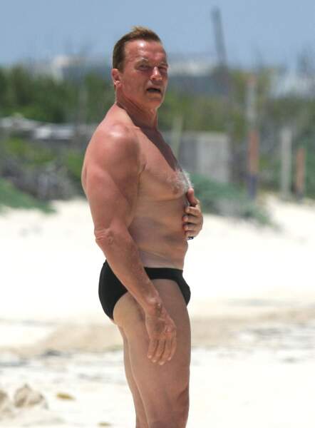 Arnold Schwarzenegger à Cancun en 2008