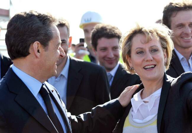 Nicolas Sarkozy et Nadine Morano